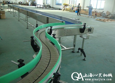 S型轉(zhuǎn)彎鏈板輸送機(jī) S型轉(zhuǎn)彎鏈板輸送機(jī)