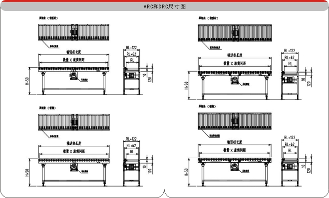 物流滾筒輸送機示意圖 物流滾筒輸送機示意圖