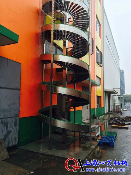 無動力滾筒螺旋輸送機 無動力滾筒螺旋輸送機