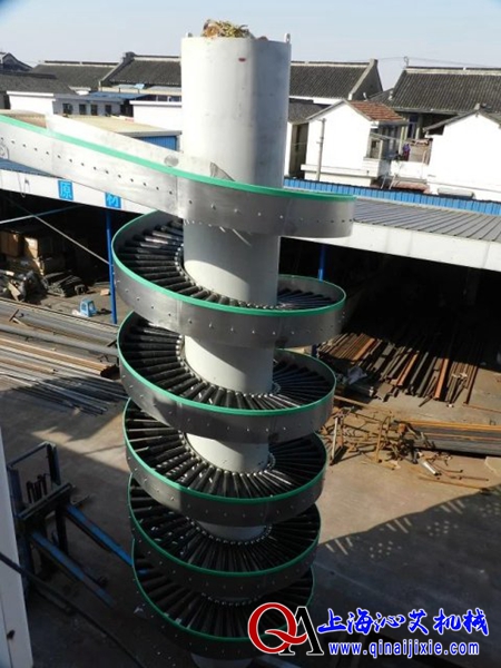 無動力滾筒螺旋輸送機 無動力滾筒螺旋輸送機