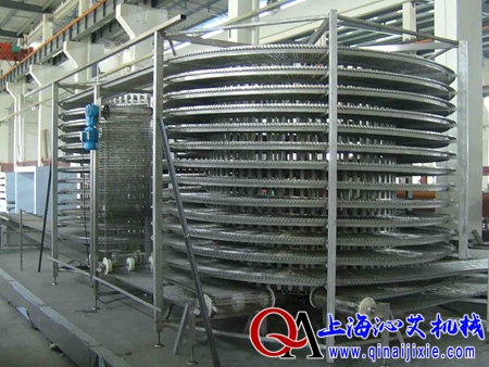 金屬網帶螺旋輸送機 金屬網帶螺旋輸送機