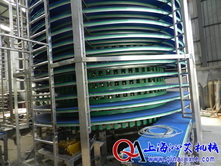 塑料網帶螺旋輸送機 塑料網帶螺旋輸送機