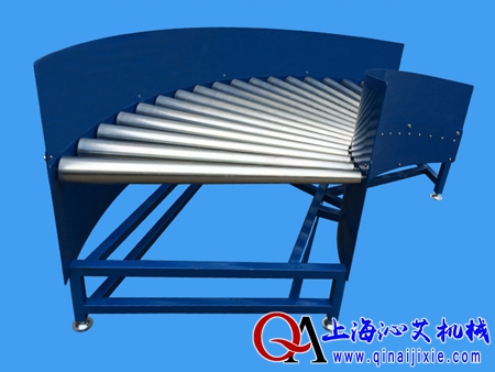 轉(zhuǎn)彎式滾筒輸送機 轉(zhuǎn)彎式滾筒輸送機