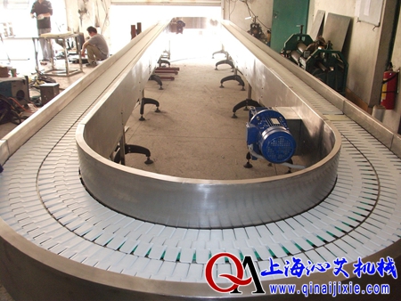環形轉彎鏈板輸送機 環形轉彎鏈板輸送機