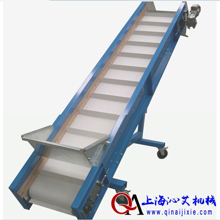 爬坡擋板皮帶輸送機 爬坡擋板皮帶輸送機