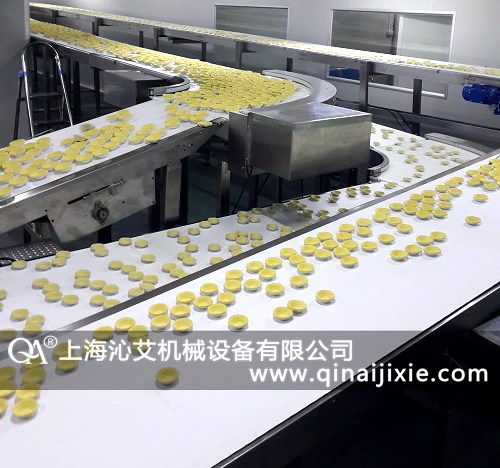 面包蛋撻輸送機,烘培冷卻流水線 面包蛋撻輸送機,烘培冷卻流水線