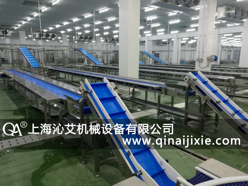 食品爬坡皮帶輸送機優勢有哪些 食品爬坡皮帶輸送機優勢有哪些